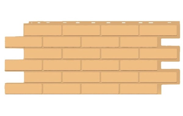 Фасадная панель T-Siding Кирпич Модерн Эко Крем купить в Иваново