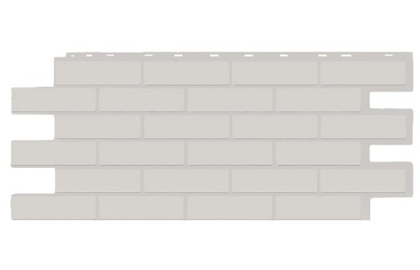 Фасадная панель T-Siding Кирпич Модерн Эко Уайт купить в Иваново