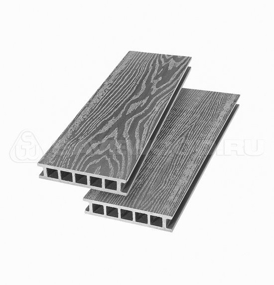Террасная доска из ДПК SW-Fagus «SaveWood» пепельный купить в Иваново