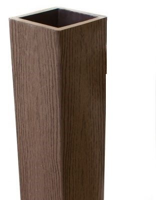 Столб опорный Woodvex Co-Extrusion Темно - Коричневый купить в Иваново