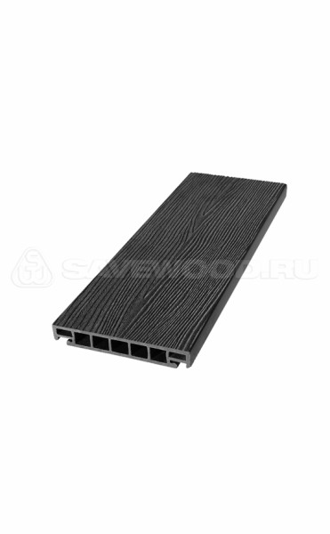Террасная доска из ДПК SW Salix (S) (R) черный купить в Иваново