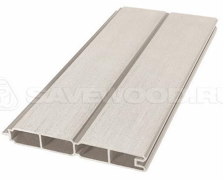 Заборный профиль из ДПК Savewood SW Agger матовый бежевый купить в Иваново